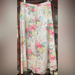 NWOT Ralph Lauren long cotton skirt size 8P